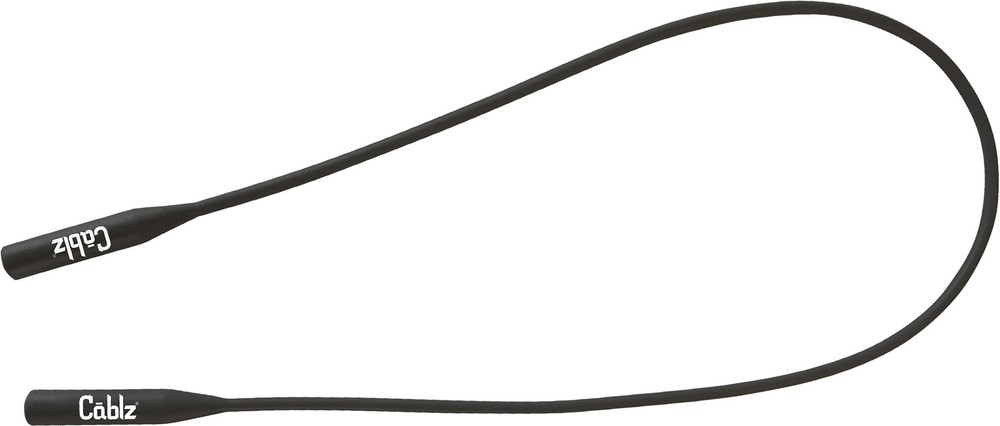 Cablz Silicone Non-Adjustable Eyewear Retainer - Black