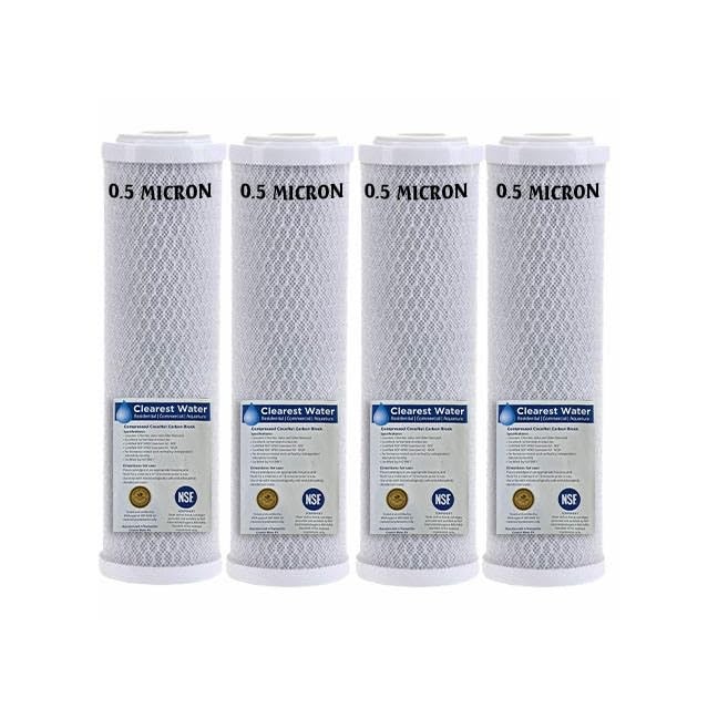 SUPERIOR FILTERS 0.5 Micron coconut carbon Filter - Whole House Water Filter Ca