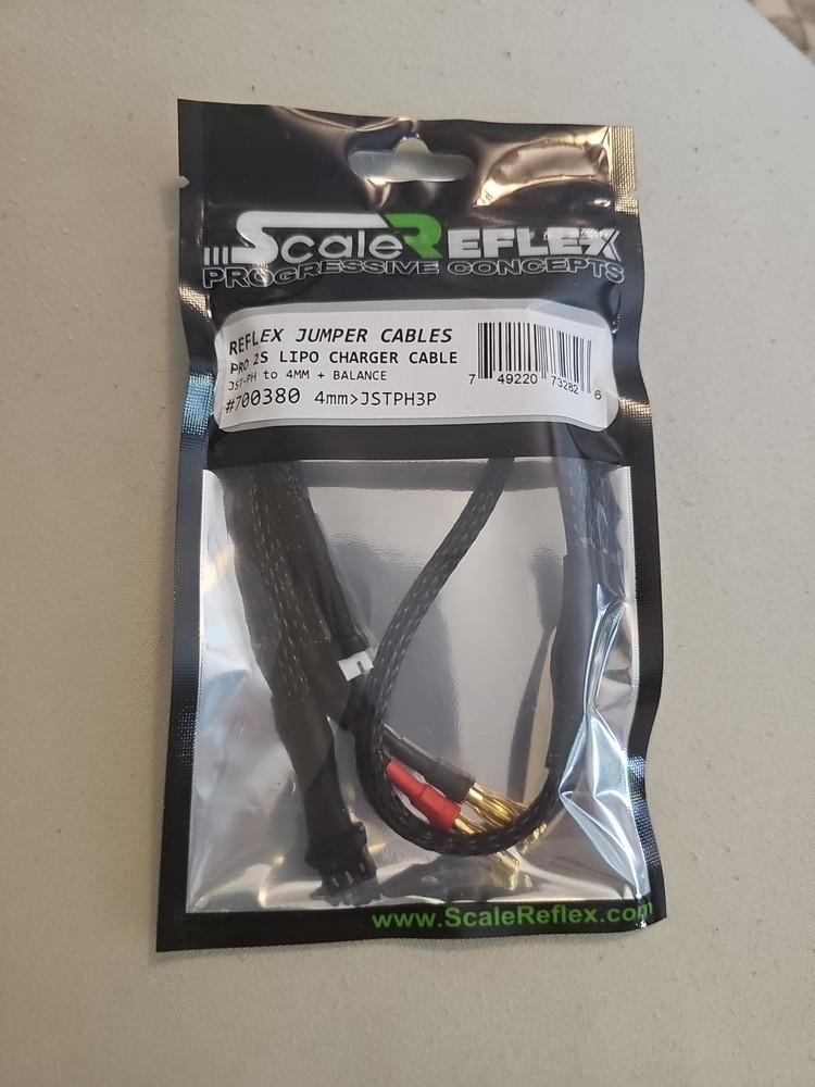 Scale Reflex Jumper Cables 2s Lipo Charge Cable RC