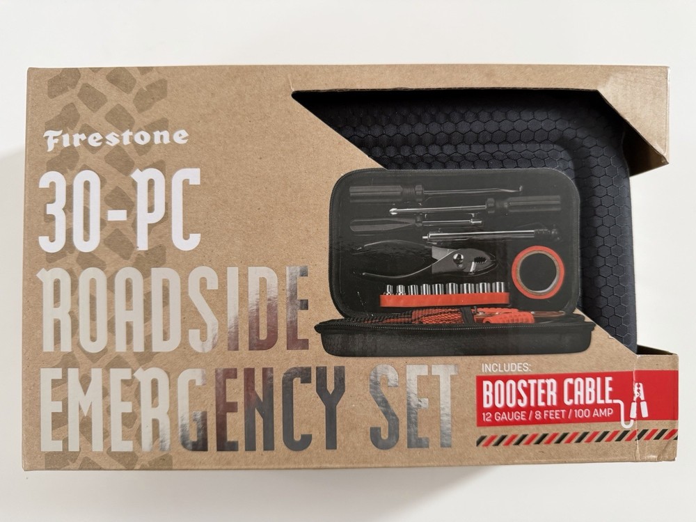 Firestone 30 Piece Roadside Emergency Set