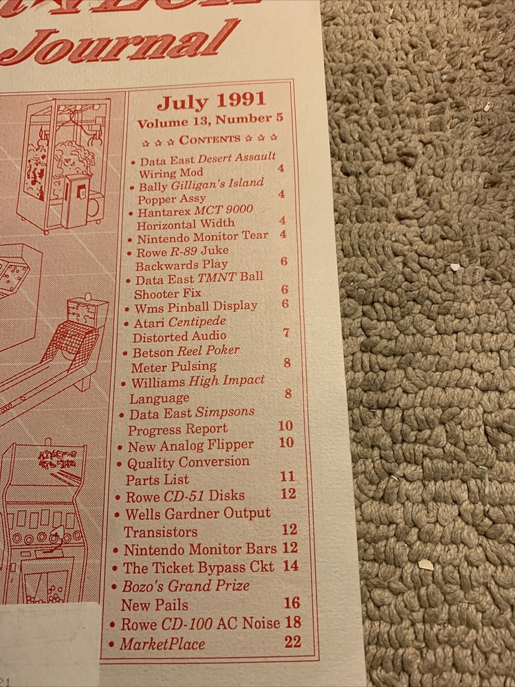 1991 July The Simpsons STAR TECH JOURNAL manual