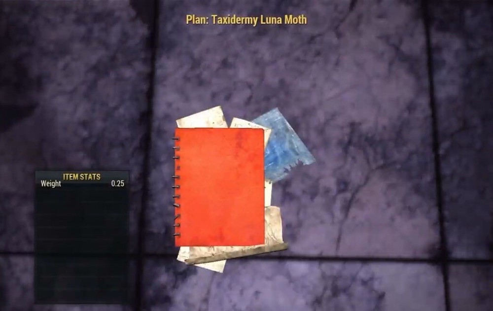 (Xbox) All 6 Taxidermy Moth Plans