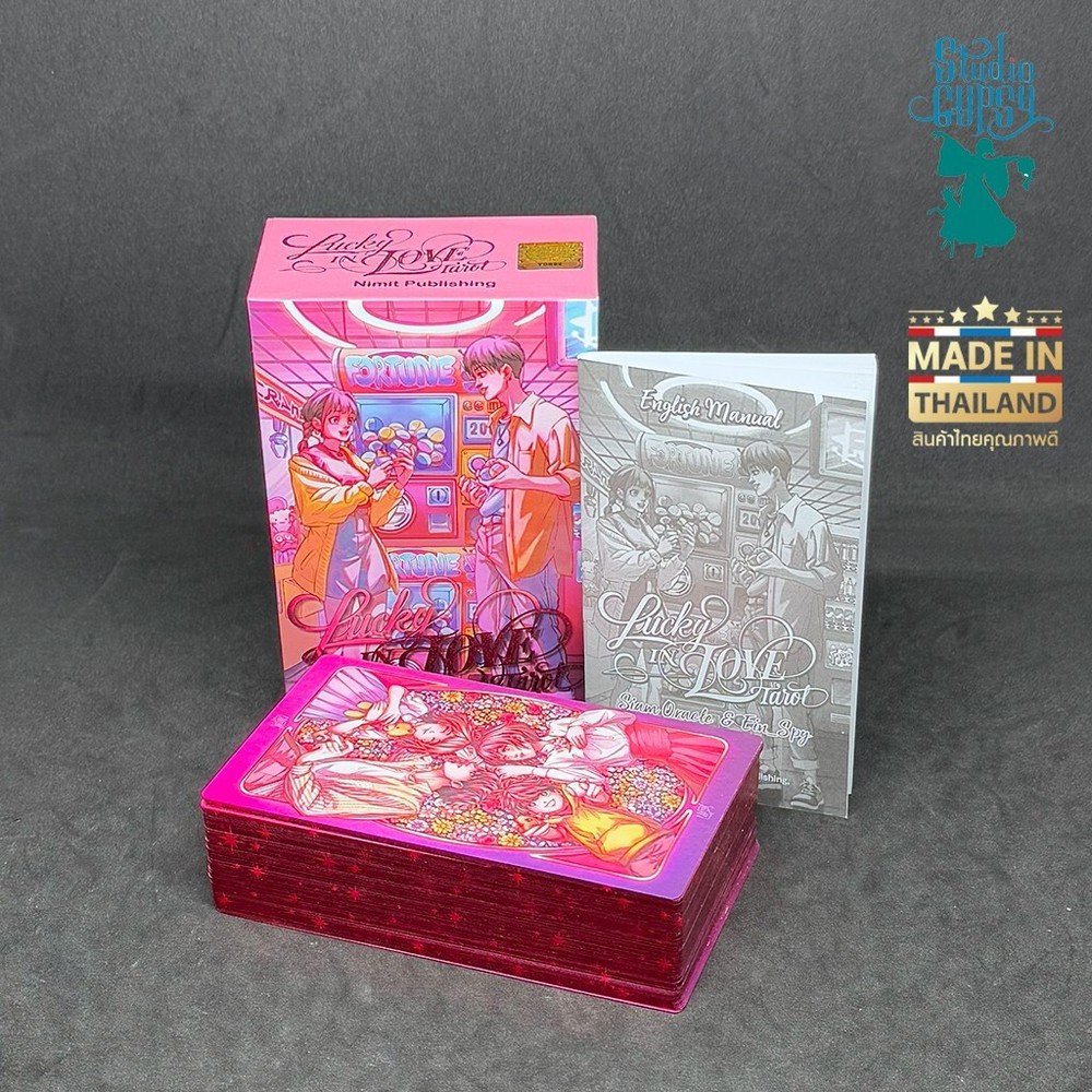 Lucky in Love Tarot Back (Deck & TH,ENG Guide Book)
