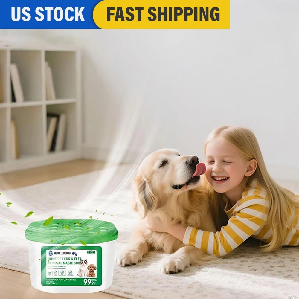 1~3PCS Home Pet Fur & Odor Removal Magic Box Multi-functional Air Magic Box