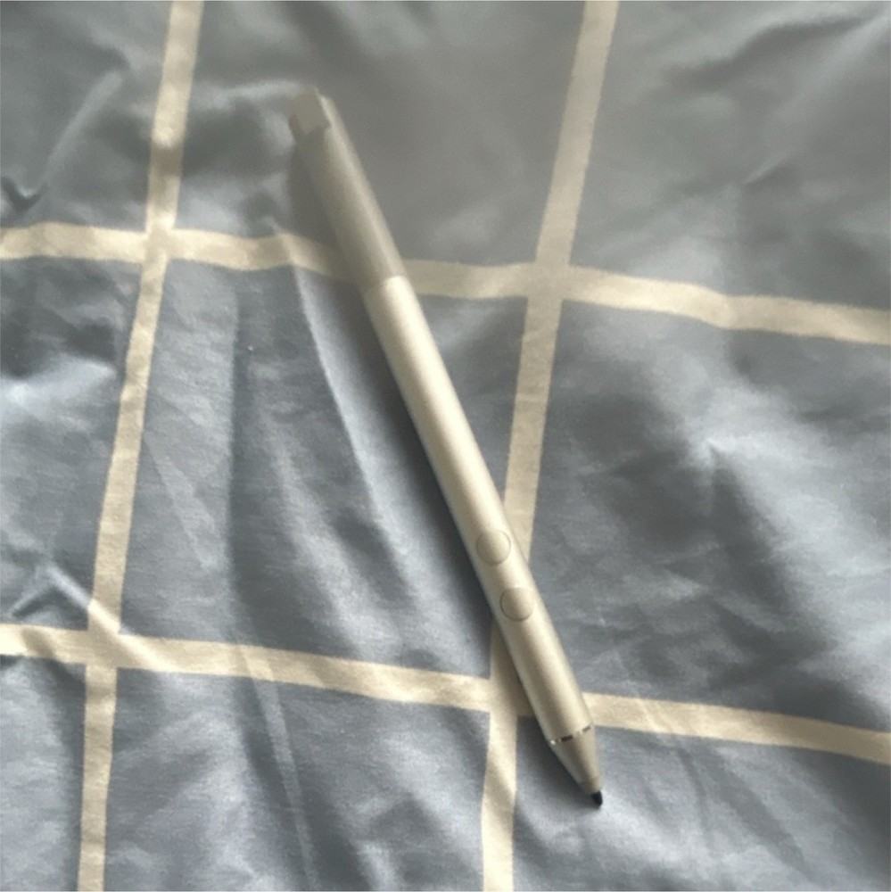 Microsoft Surface Pen Stylus Silver Battery Powered for Surface Pro/Book