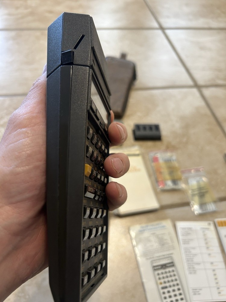 HP 41CV Calculator Hewlett Packard Excellent with Manuals Electrical Engineer