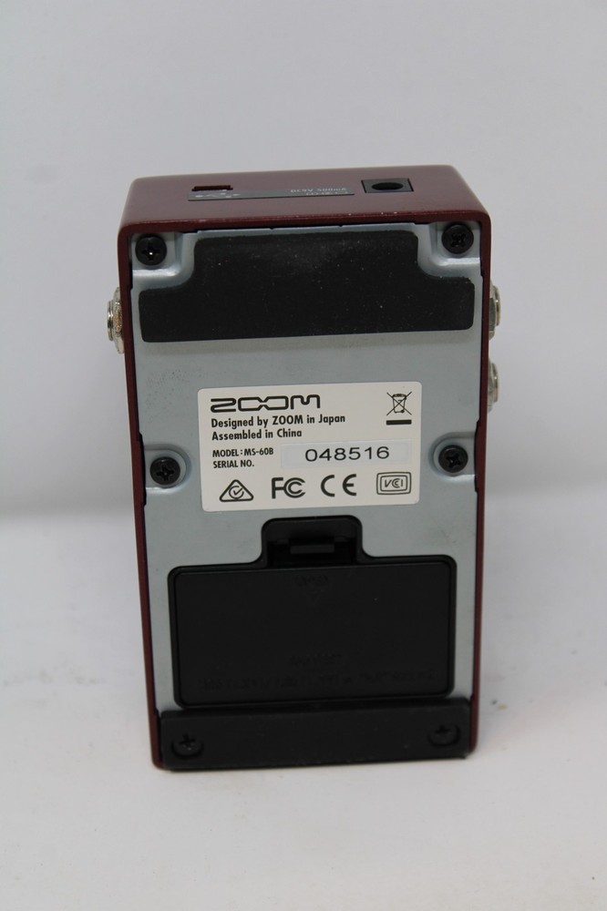 ZOOM MS-60B Multi-effector for bass Multi-Layer IR Multistomp Unit Only