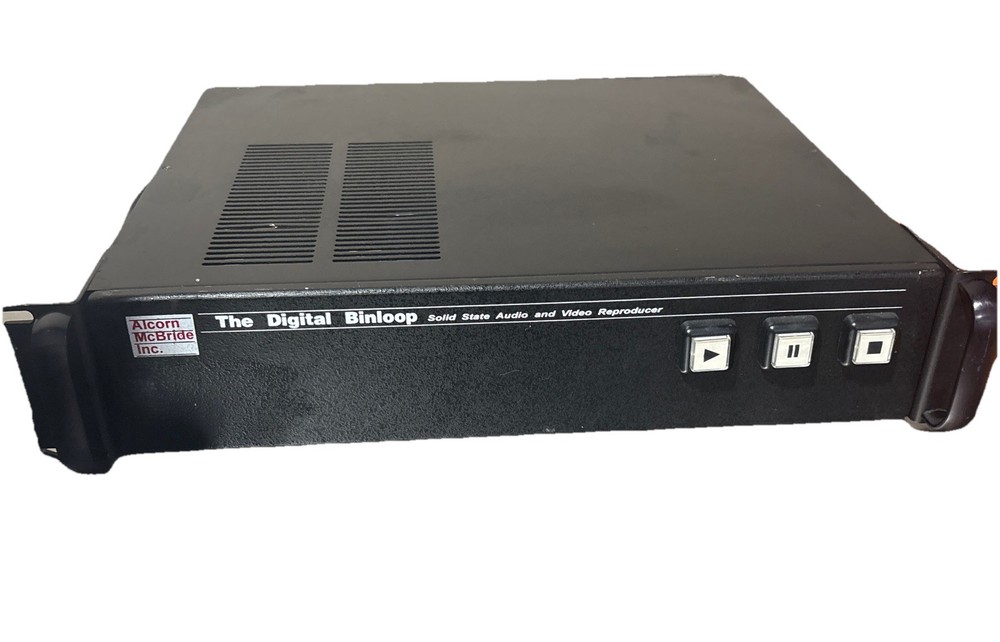 Alcorn McBride The Digital Binloop Solid State Audio Video Reproducer