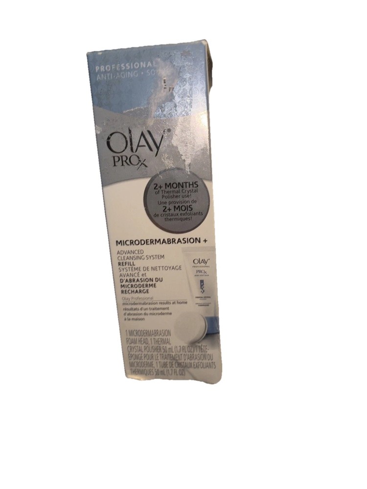 New in Pack Olay Pro X Microdermabrasion+ Advanced Cleansing System Refill