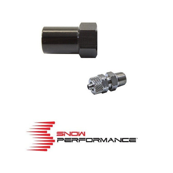 Snow Performance SNO-810-QC Low Profile Water-Meth Nozzle Holder Quick Connect