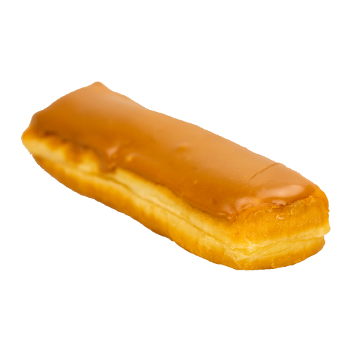 Display Faux Food Prop Maple Glazed Eclair Donut New