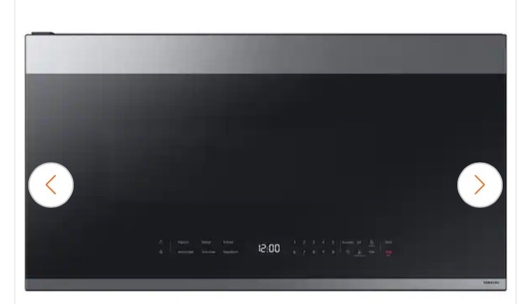 samsung over the range microwave