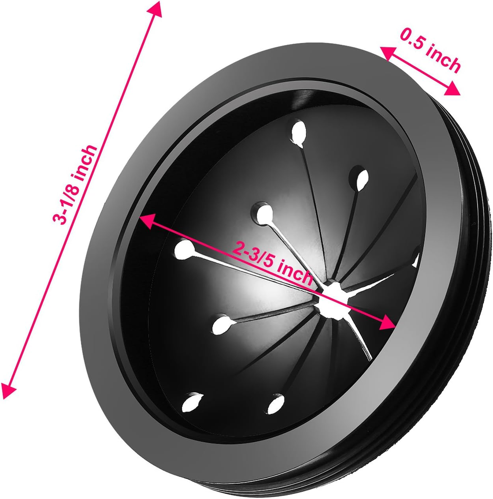 Maxdot 3 Pcs Garbage Disposal Splash Guards Sink Baffle Cover Disposal Replaceme