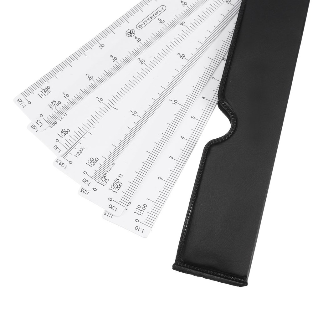 Scale Ruler 19cm Engineer Scale Architect Rulers Plastic