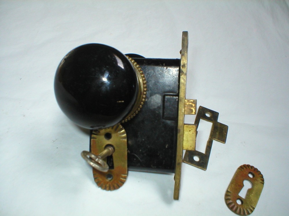 Antique Victorian Era Door Hardware