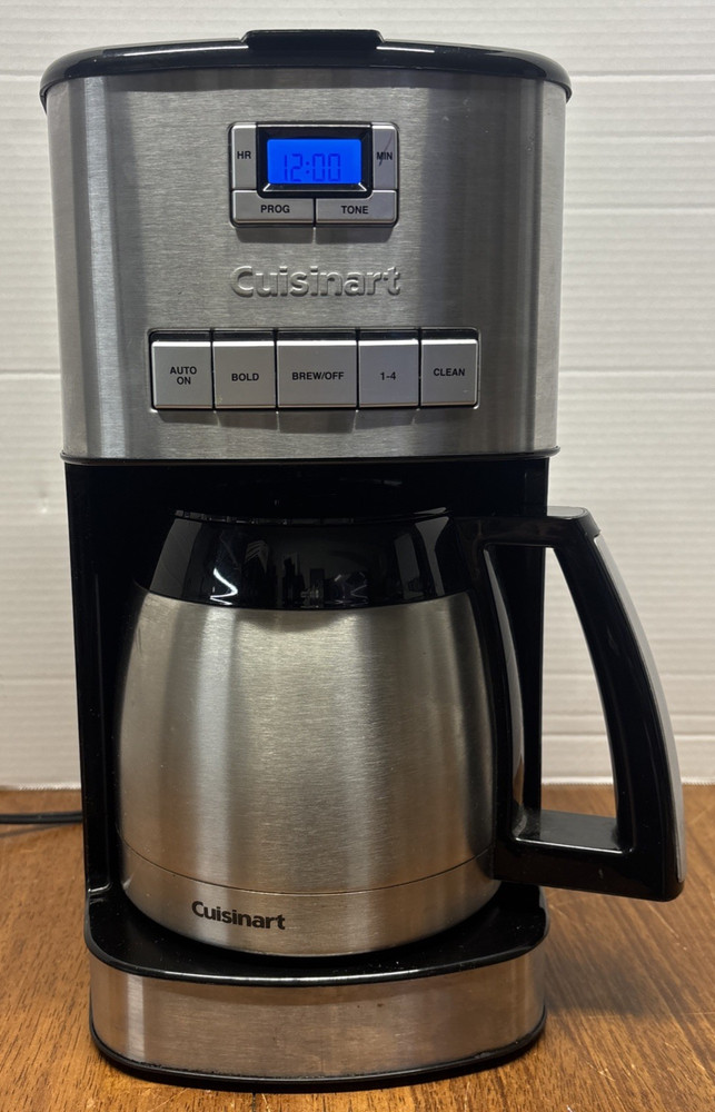 Cuisinart DCC-3850TG 12-Cup Programmable Thermal Coffeemaker  Silver