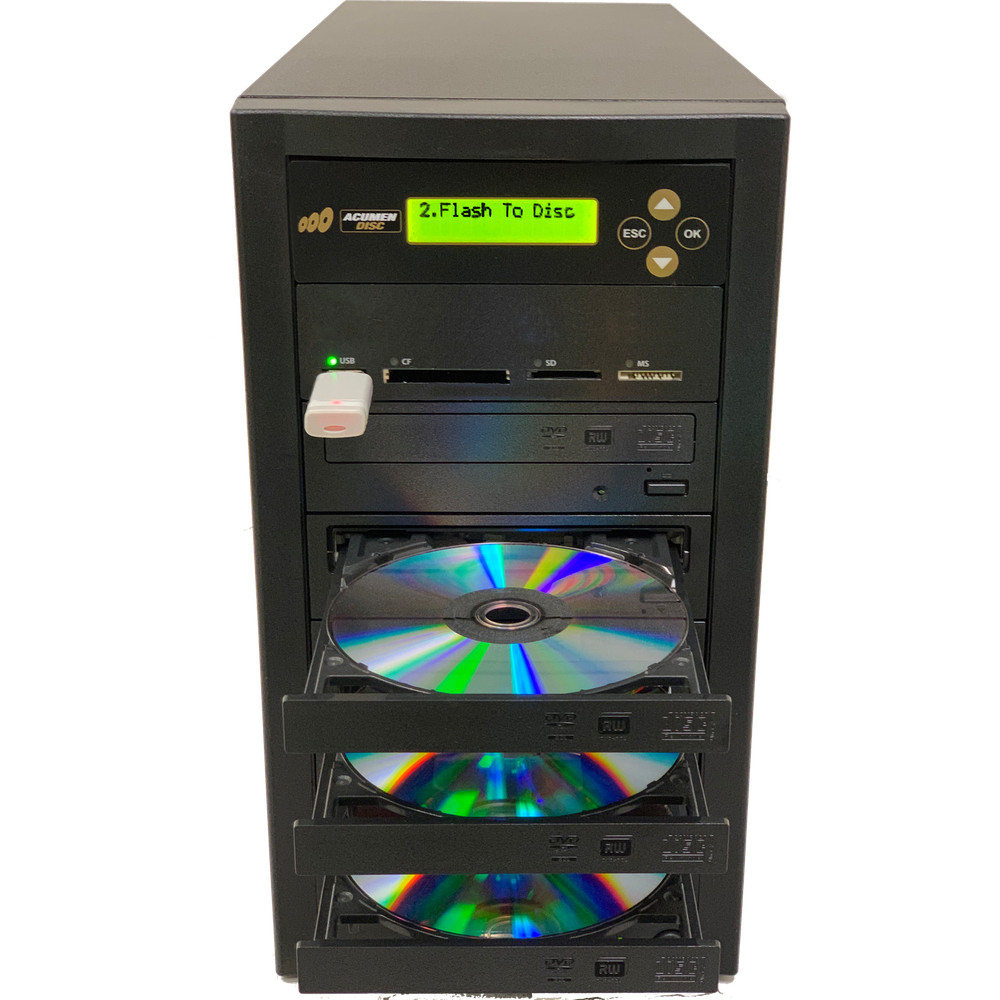Acumen Disc 1:5 Media Mirror PLUS Duplicator Blu-Ray - Flash (SD/CF/MS/MMC/USB)
