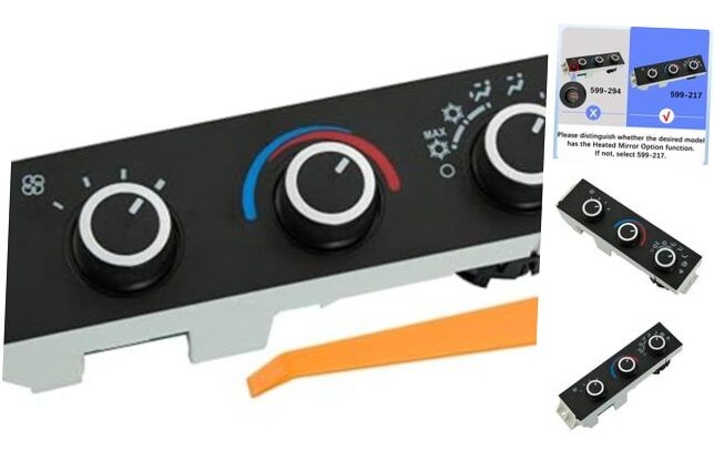 AC Heater Climate Control Panel Module Fits Chevrolet Astro C4500 C5500