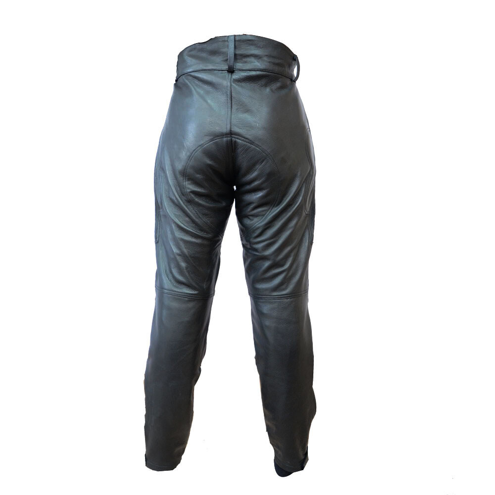 Leather Trousers Motorcycle With CE Pant