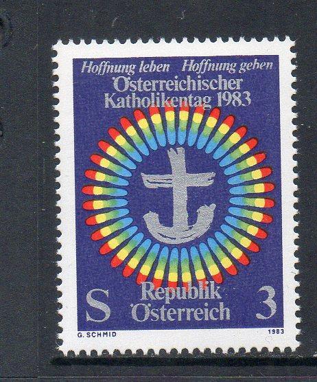 AUSTRIA MNH 1983 SG1975 AUSTRIAN CATHOLICS DAY
