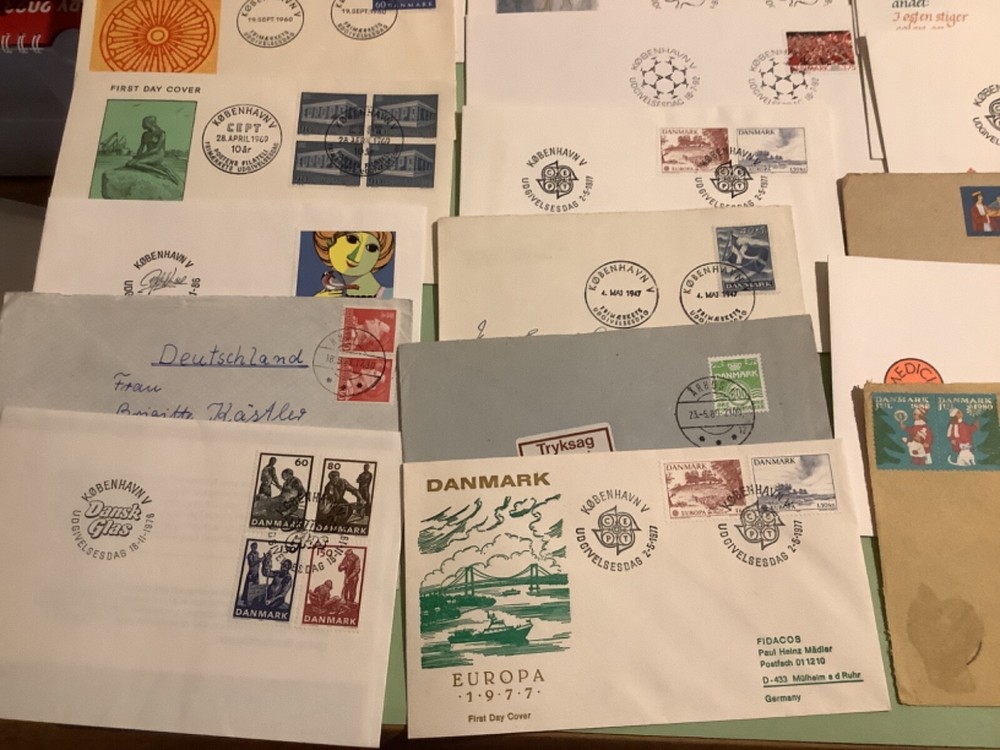 Denmark covers 30 items Ref A1949