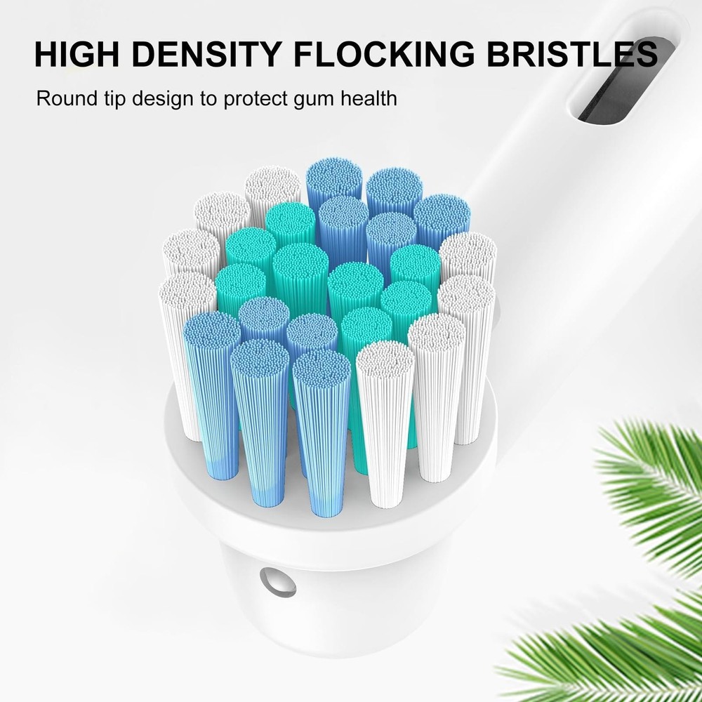 Oral-B Compatible Toothbrush Heads 8 Pack – Precision Clean, Medium Soft Bristle