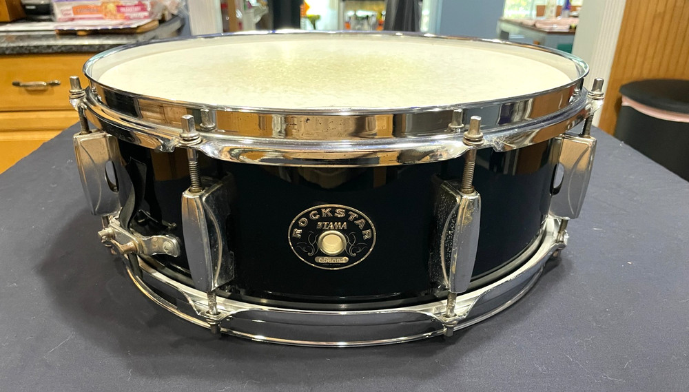 Tama Rockstar Black 5x14 Snare Drum Nice
