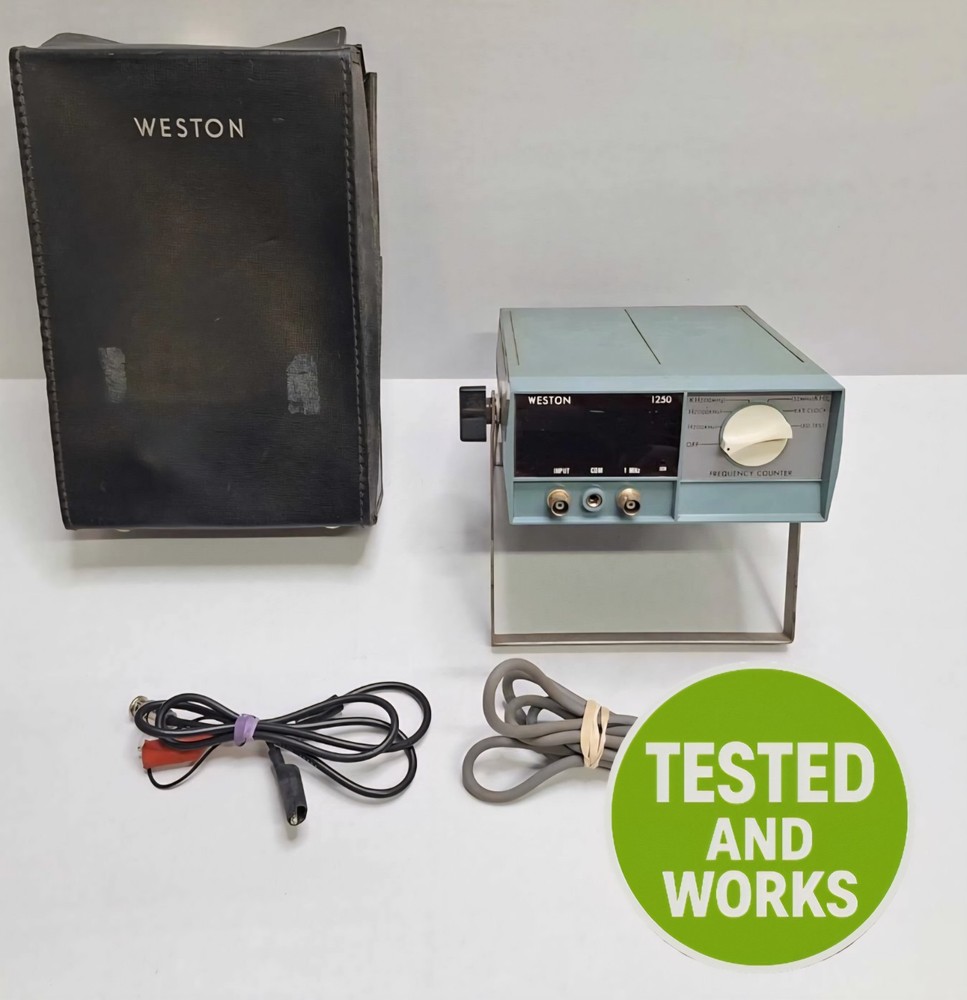 Weston 1250 Frequency counter