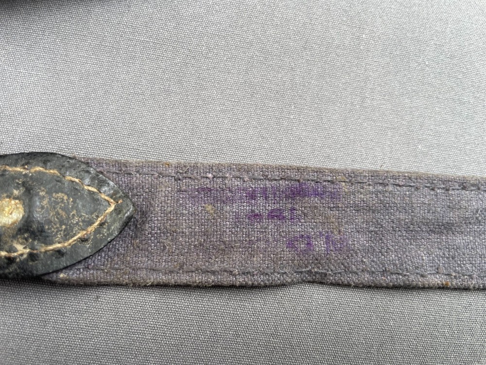 Original WWII german Luftwaffe breadbag strap WW2 1941