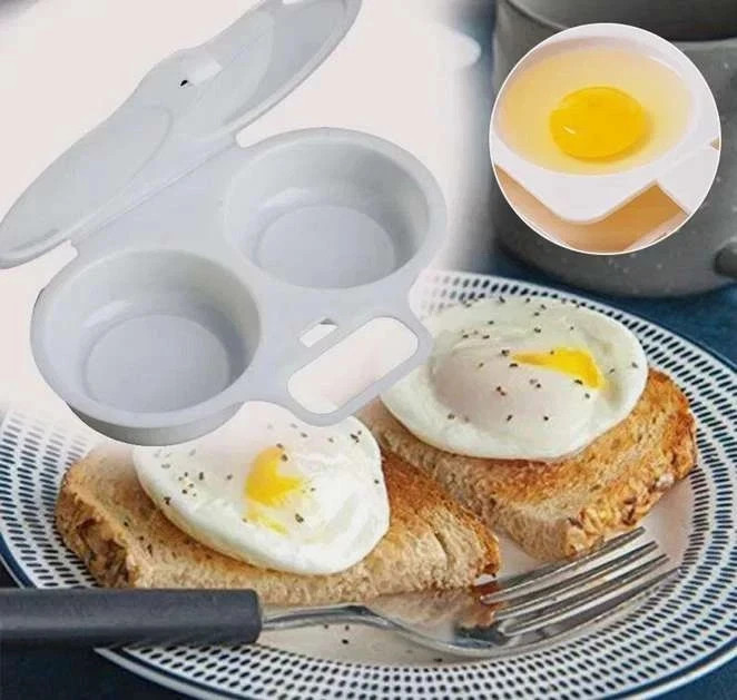 Microwave Egg Poacher,Poached Egg Cooker,Egg Maker Poached Egg Steamer Kitchen*
