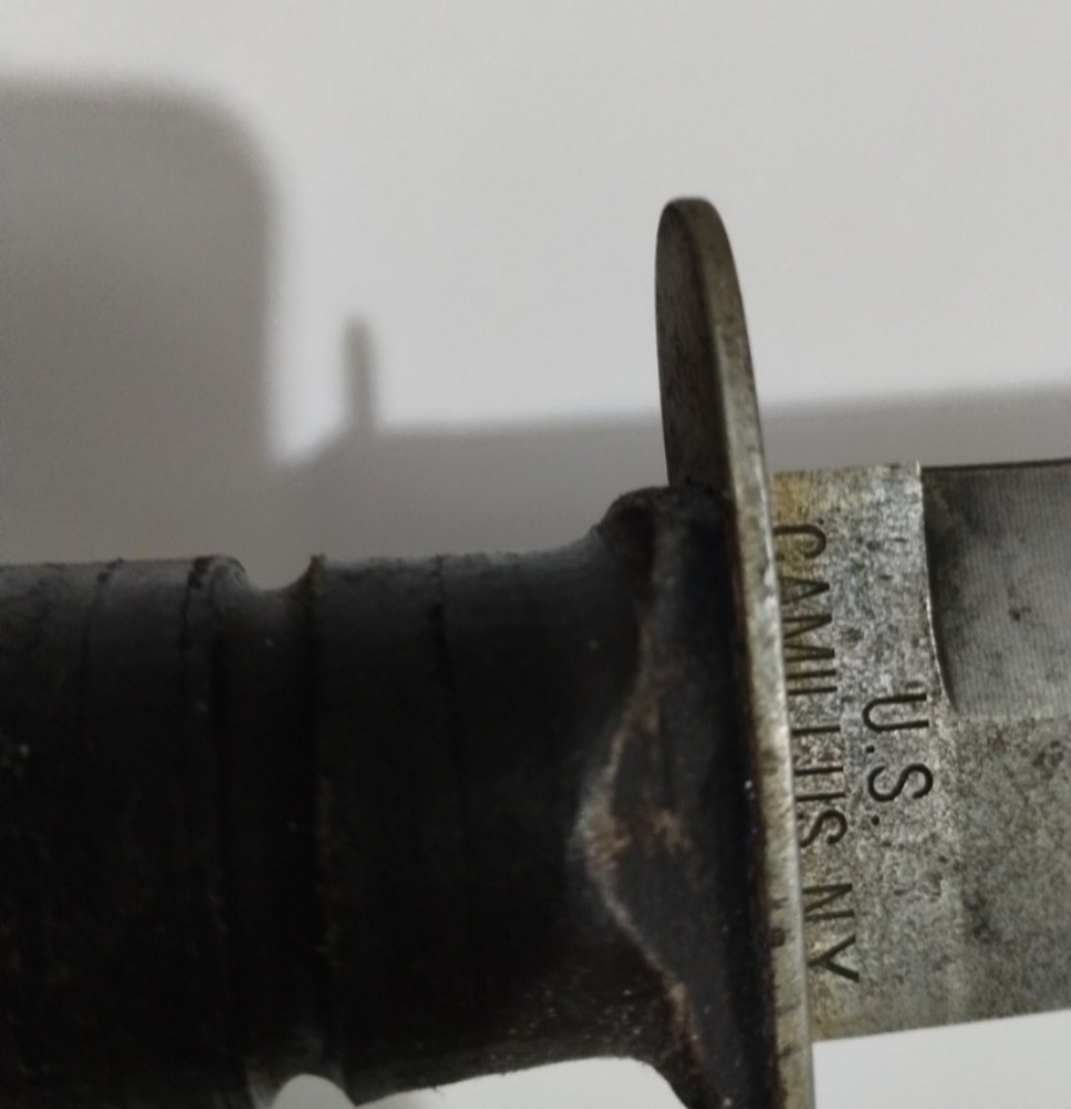 VINTAGE CAMILLUS NY BAYONET DAGGER WW2