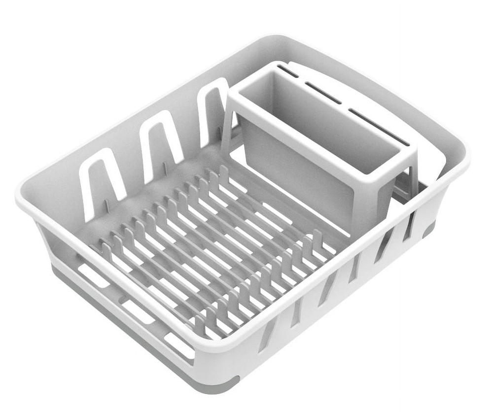 Dish Drying Rack,Expandable Dish Rack with Utensil Holder for Kitchen Countertop