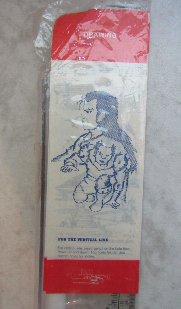 VTg EDMARK Multi Purpose Rolling Ruler Unopened