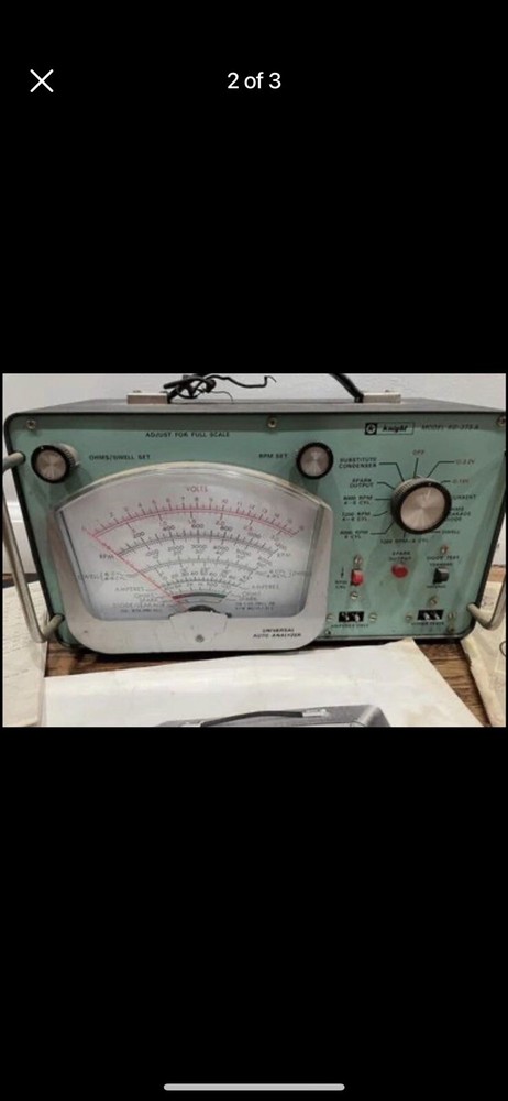 Vintage knight kg-375A universal auto analyzer *untested*