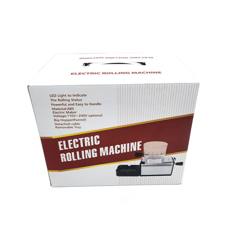 New 220v Auto Electric Cigarette Rolling Machine Automatic Tobacco Roller Maker