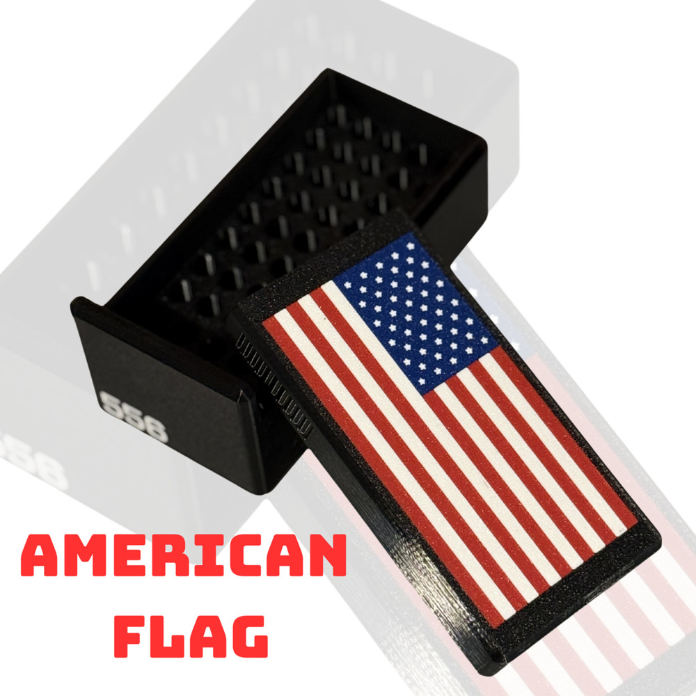 Custom 3D Printed Ammo Storage Box, Multiple Colors & Designs, Custom Lid