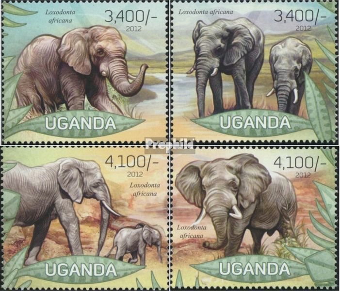 uganda 2965-2968 (complete issue) unmounted mint / never hinged 2012 Flora