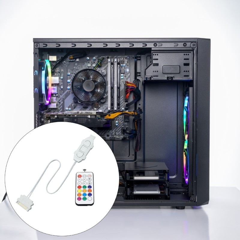 Mini Manual Control Color Lighting Device Gradient Effects ARGB Synchronization