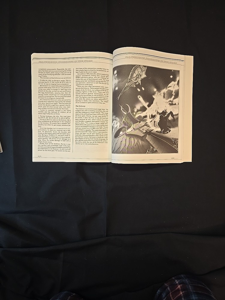 VTG 1991 Dungeons & Dragons 2nd Edition Spelljammer Realmspace Game Book & Map