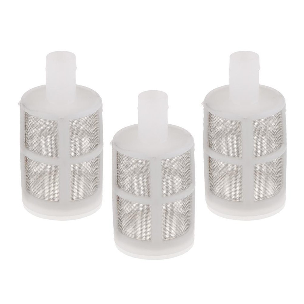 3pcs Water Pump Filter Sprayer Filter Diaphragm Pump