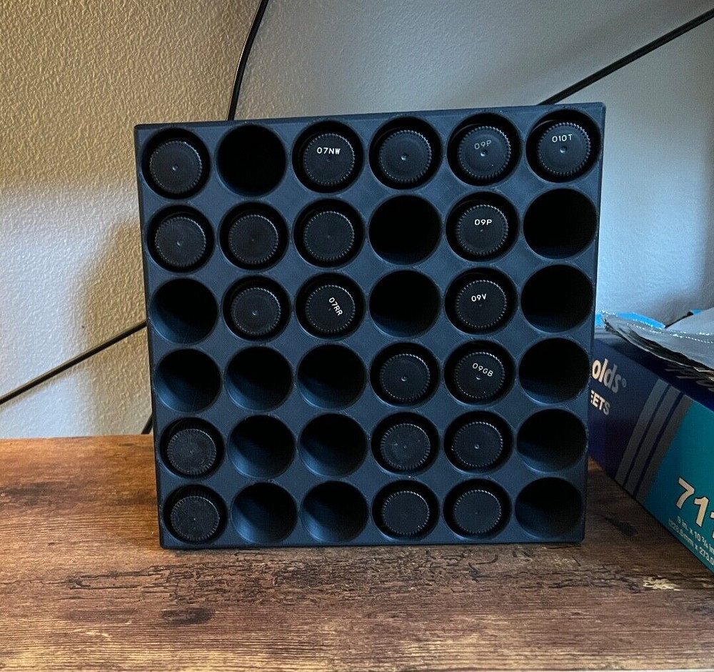 Redkin Shades EQ Hair Dye Storage Solution - Black - 3d Printed -
