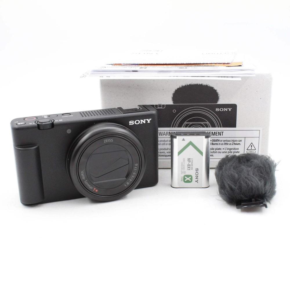 * OPEN BOX EXCELLENT * Sony ZV-1 II Digital Camera (Black)