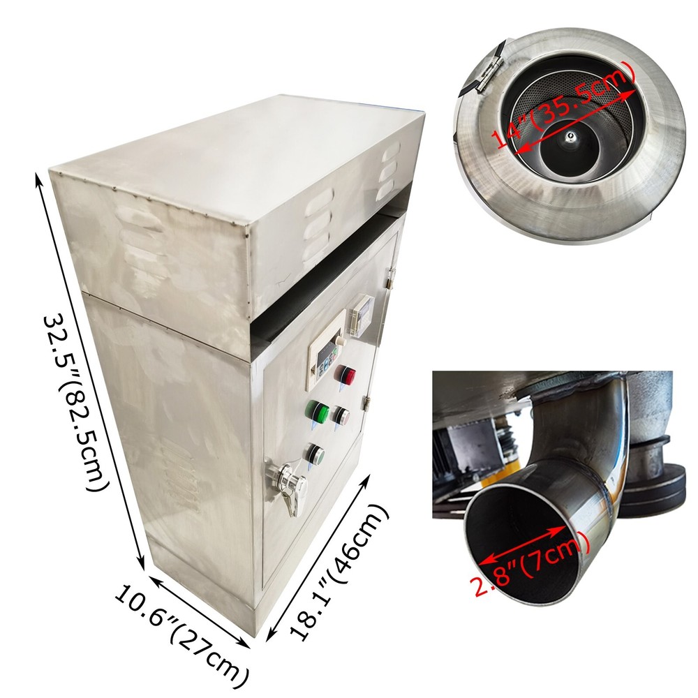 Centrifuge Dehydrator Solid-liquid Separator With Frequency Converter Box 220V