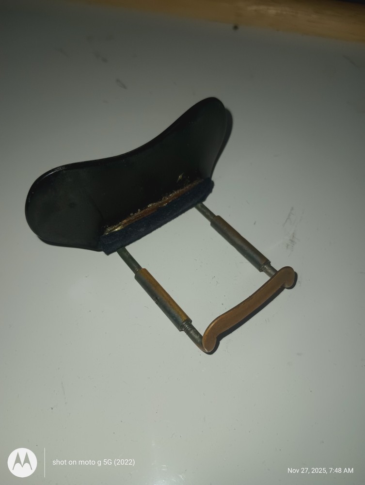 Pre War Germany Ebony? Violin Chin Rest