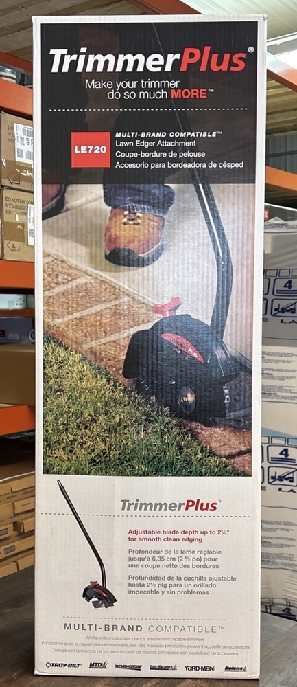 TrimmerPlus LE720 Edger Attachment MULTI-BRAND COMPATIBLE