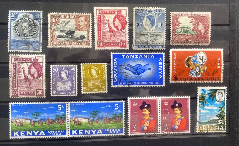 British Commonwealth 15 Value Used MF80