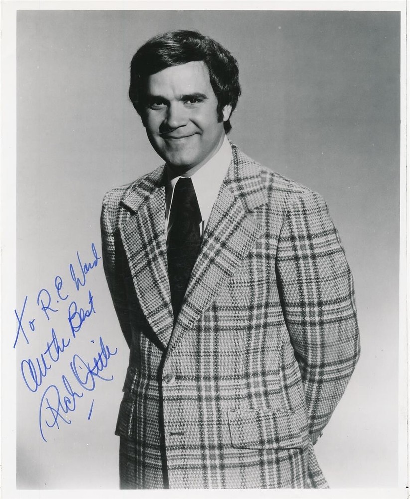Rich Little- Signed B&W Photograph