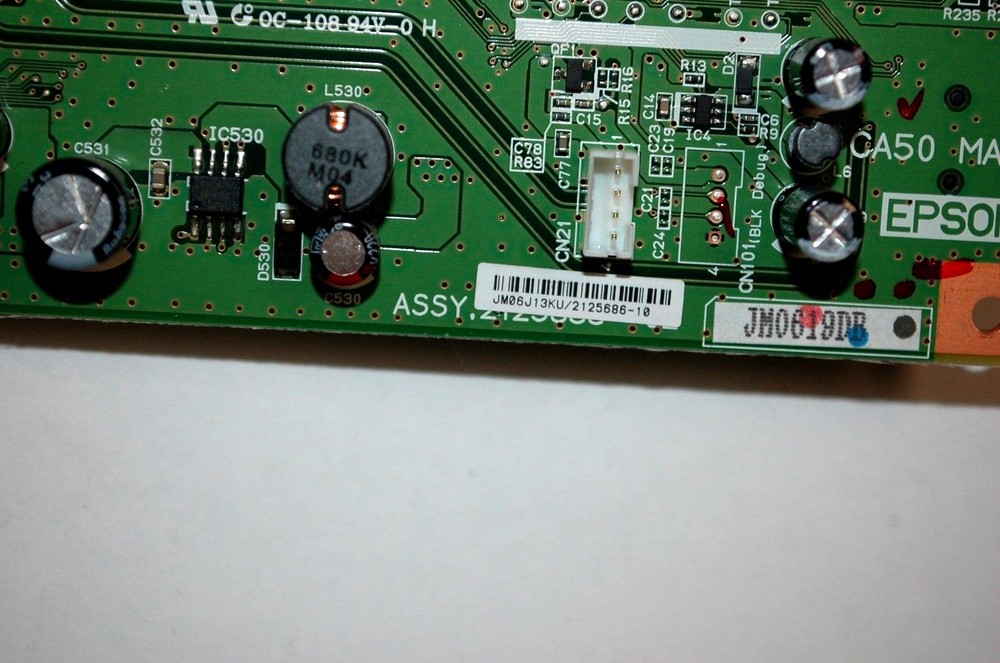 Epson WorkForce 610 Printer Logic Board Main Formatter