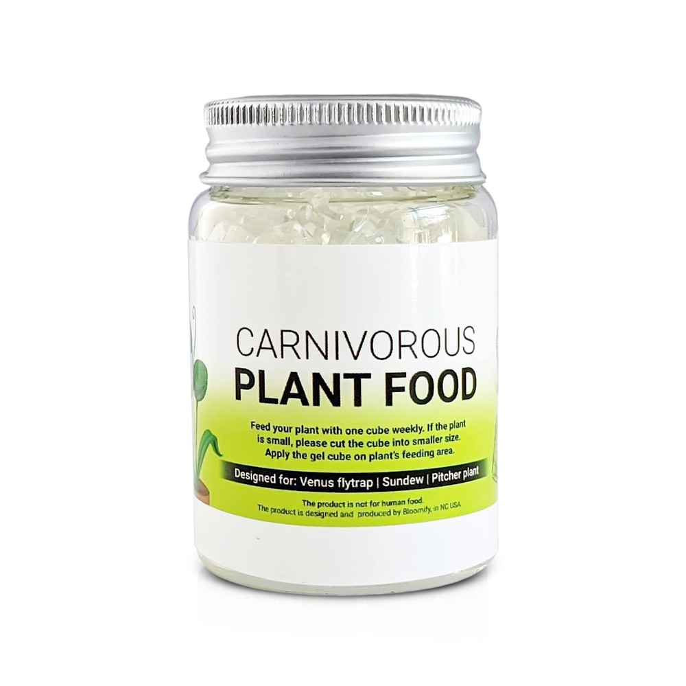 Venus Flytrap Food, Solid Gel Carnivorous Plant Food, 2.5OZ. Designed for Ve...