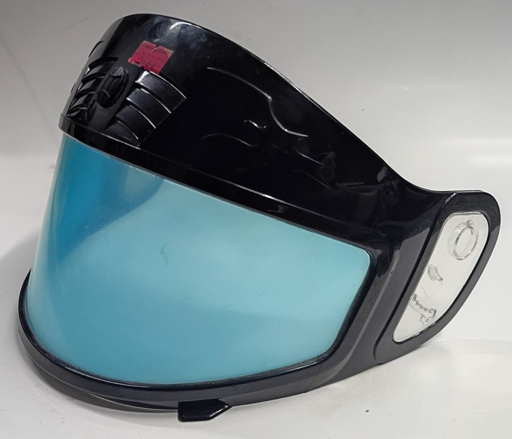 Black Frame Clear Lens Snow Shield Snowmobile Visor